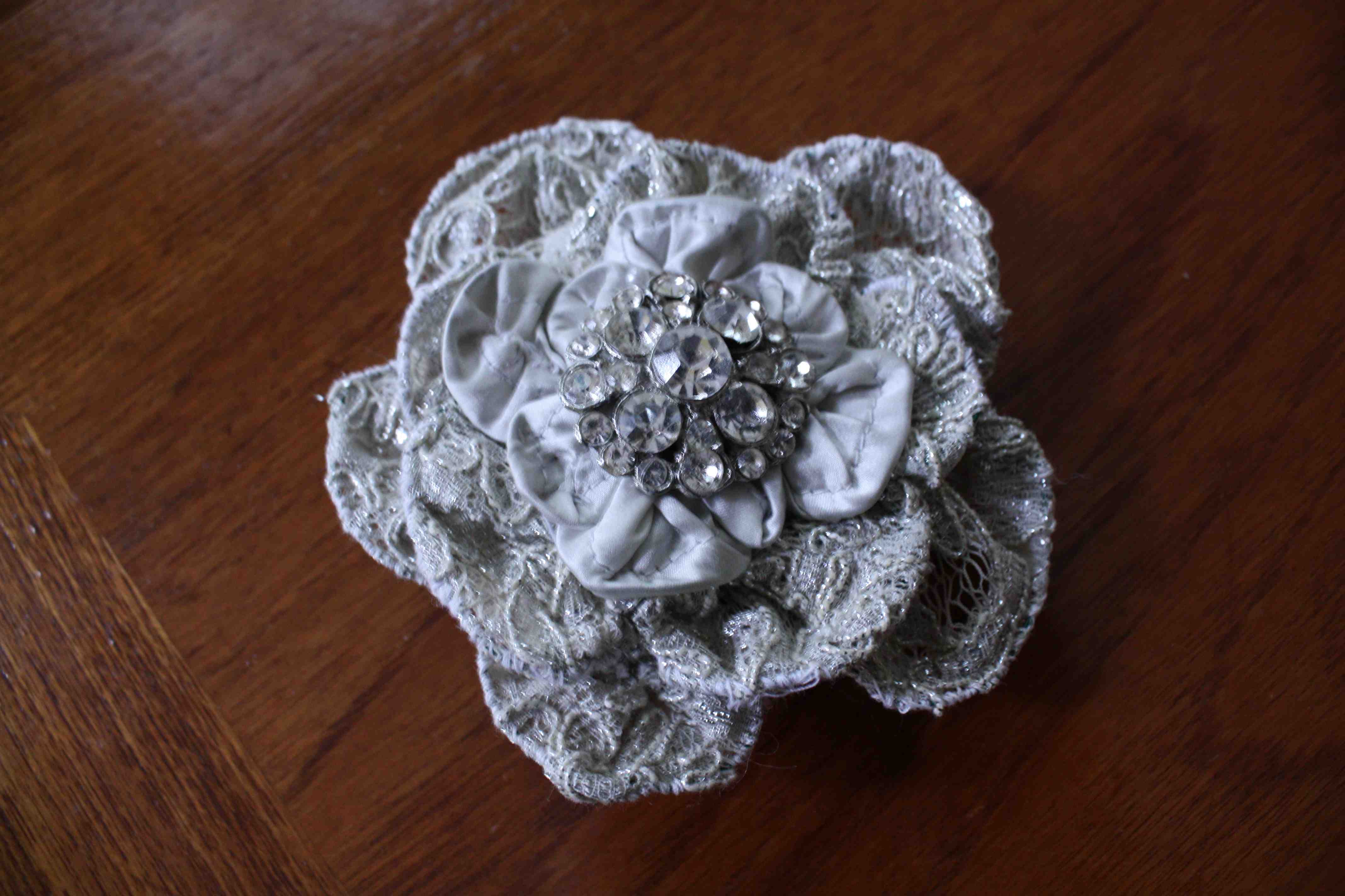 How To Make A Wedding Hair Flower