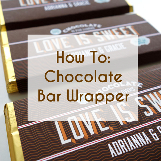 How To Free Downloadable Customized Chocolate Bar Wrappers From A