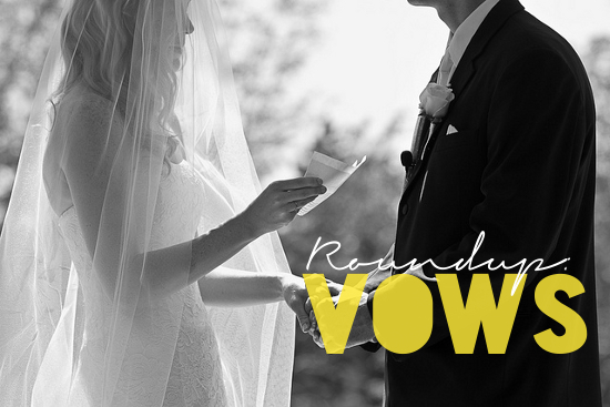 Sample Wedding Vows | Examples