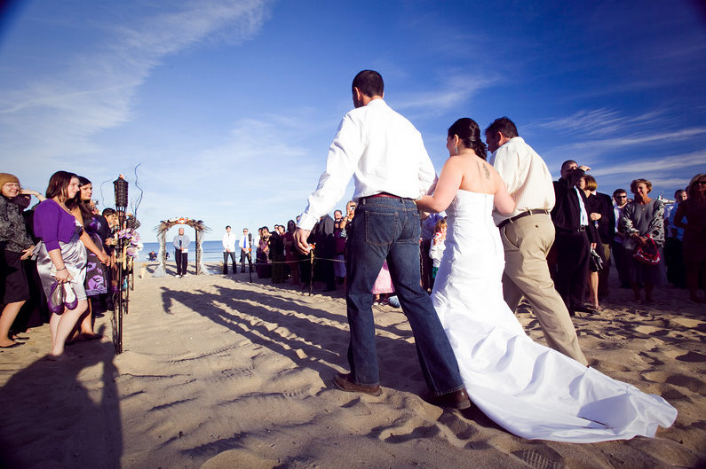  beach wedding We also wanted it to be stylish but casual enough that 