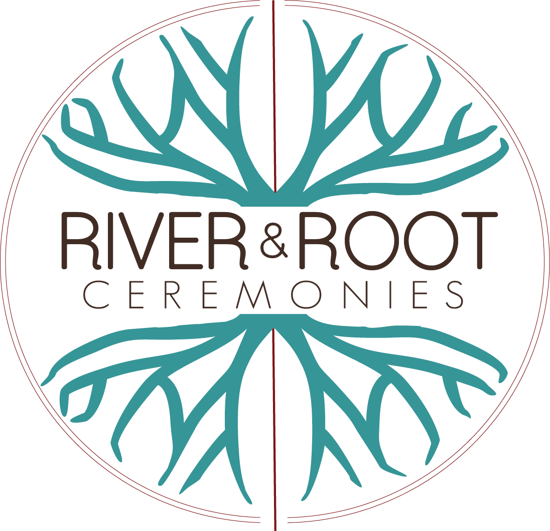 Hannah Nielsen-Jones, Celebrant, River and Root Ceremonies logo