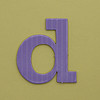 card letter d