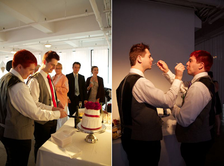 indie wedding cake
