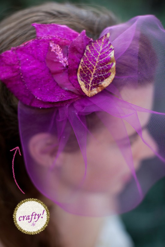DIY Wedding Fascinator Hair Flower (5)