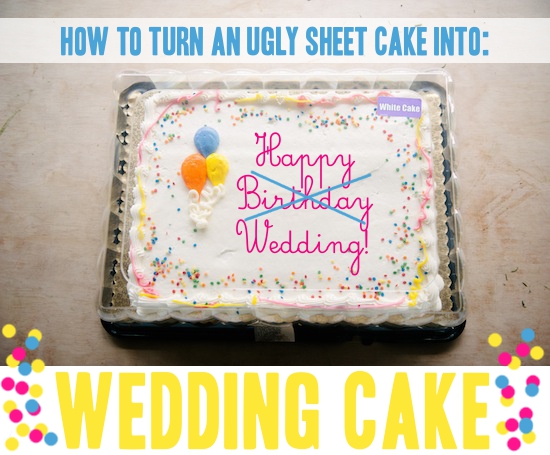 How To Make A Wedding Cake For Under 50 Using A Grocery Store