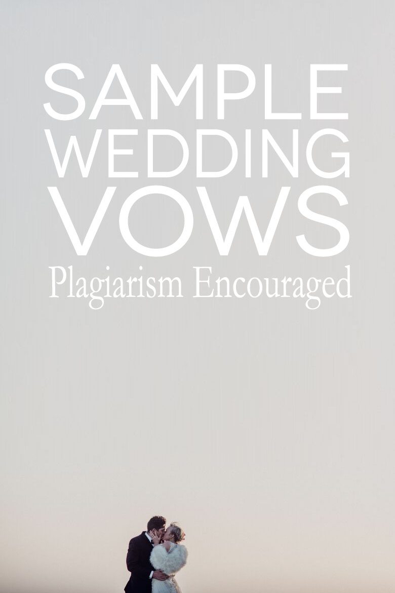 funny wedding vows examples