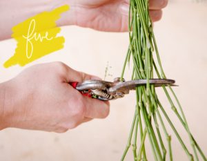 How To: Make A Minimal Wedding Bouquet | A Practical Wedding