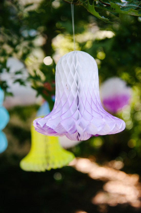 How To: Ombre Honeycomb Wedding Decor