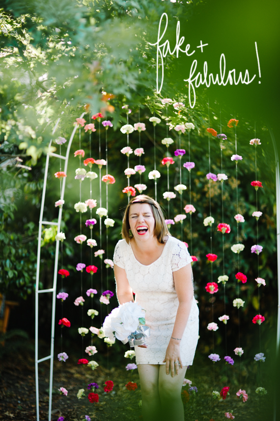 Kitschy Bouquet Tutorial | A Practical Wedding (1)