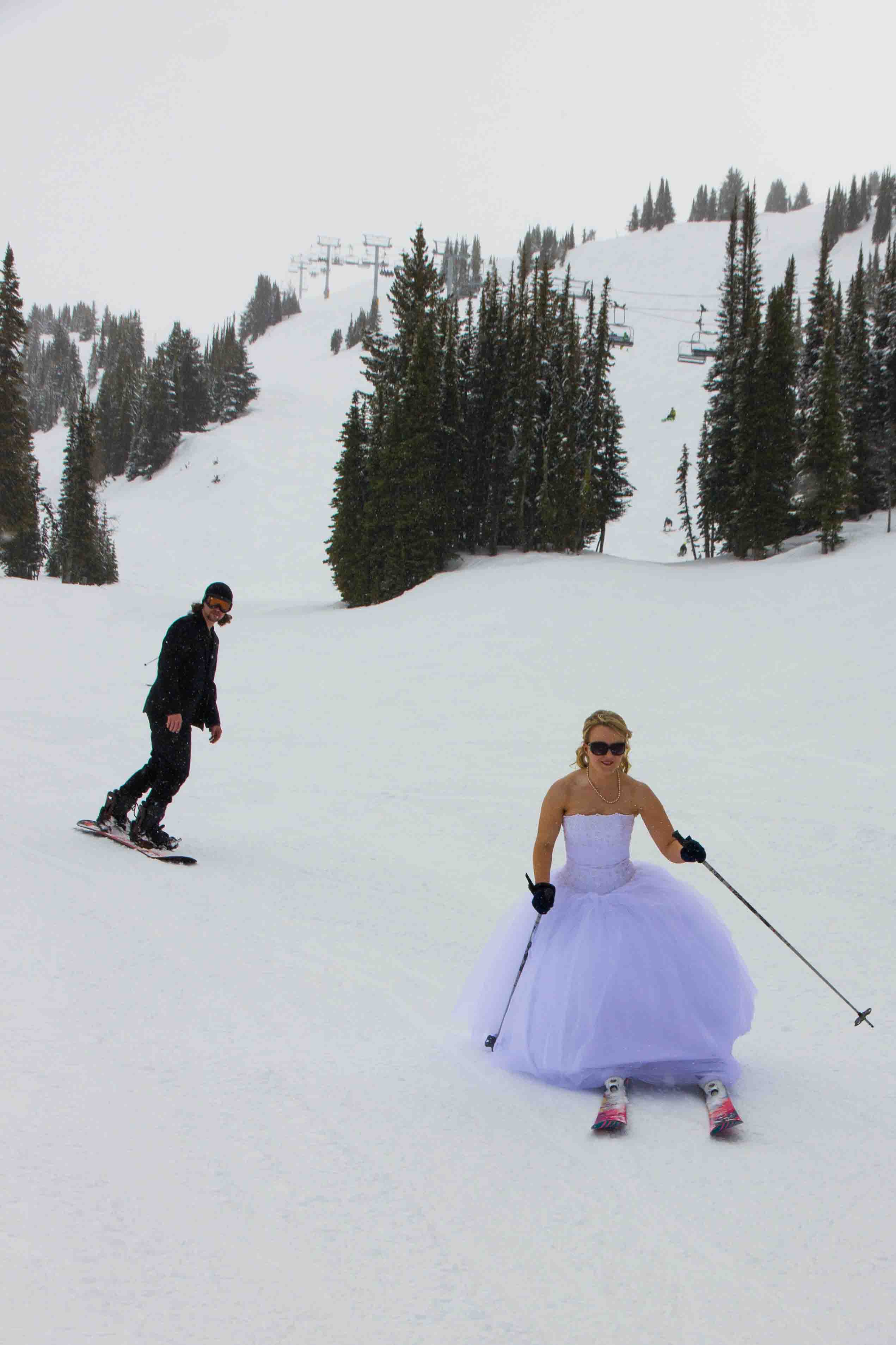 Ski Wedding | A Practical Wedding