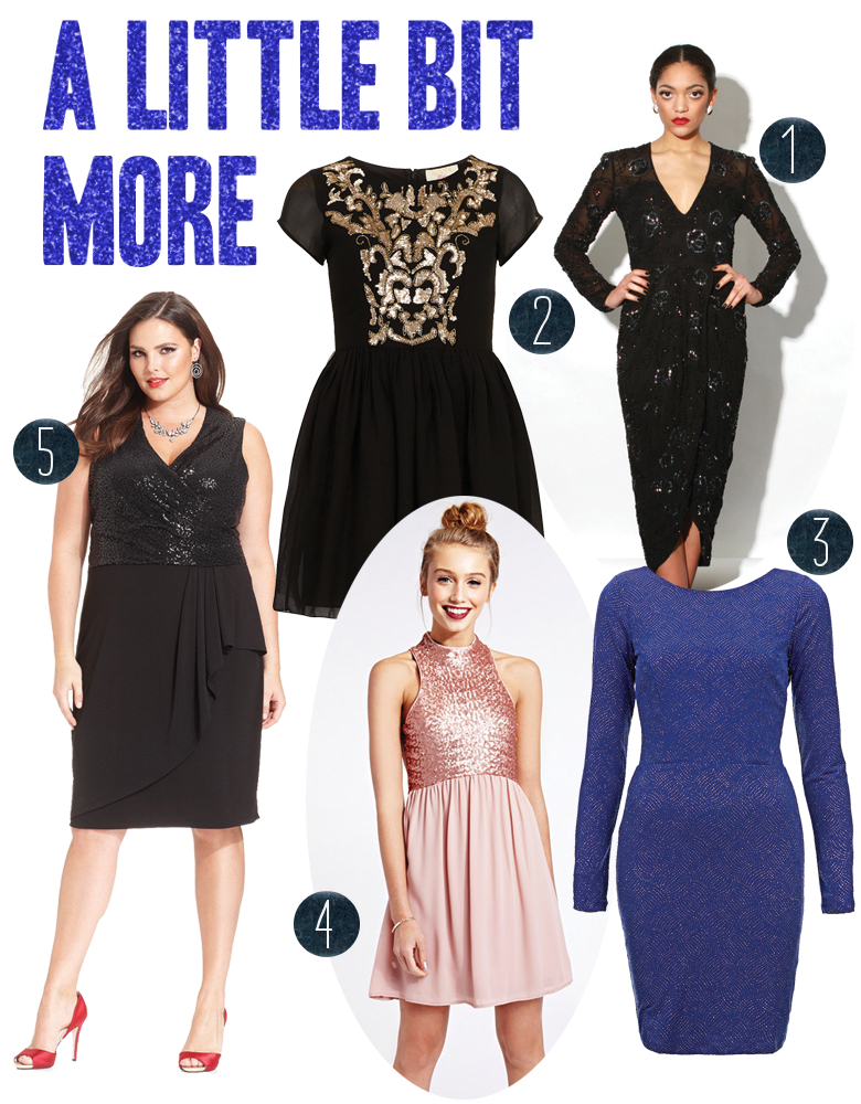 Sequin Holiday Dresses | A Practical Wedding