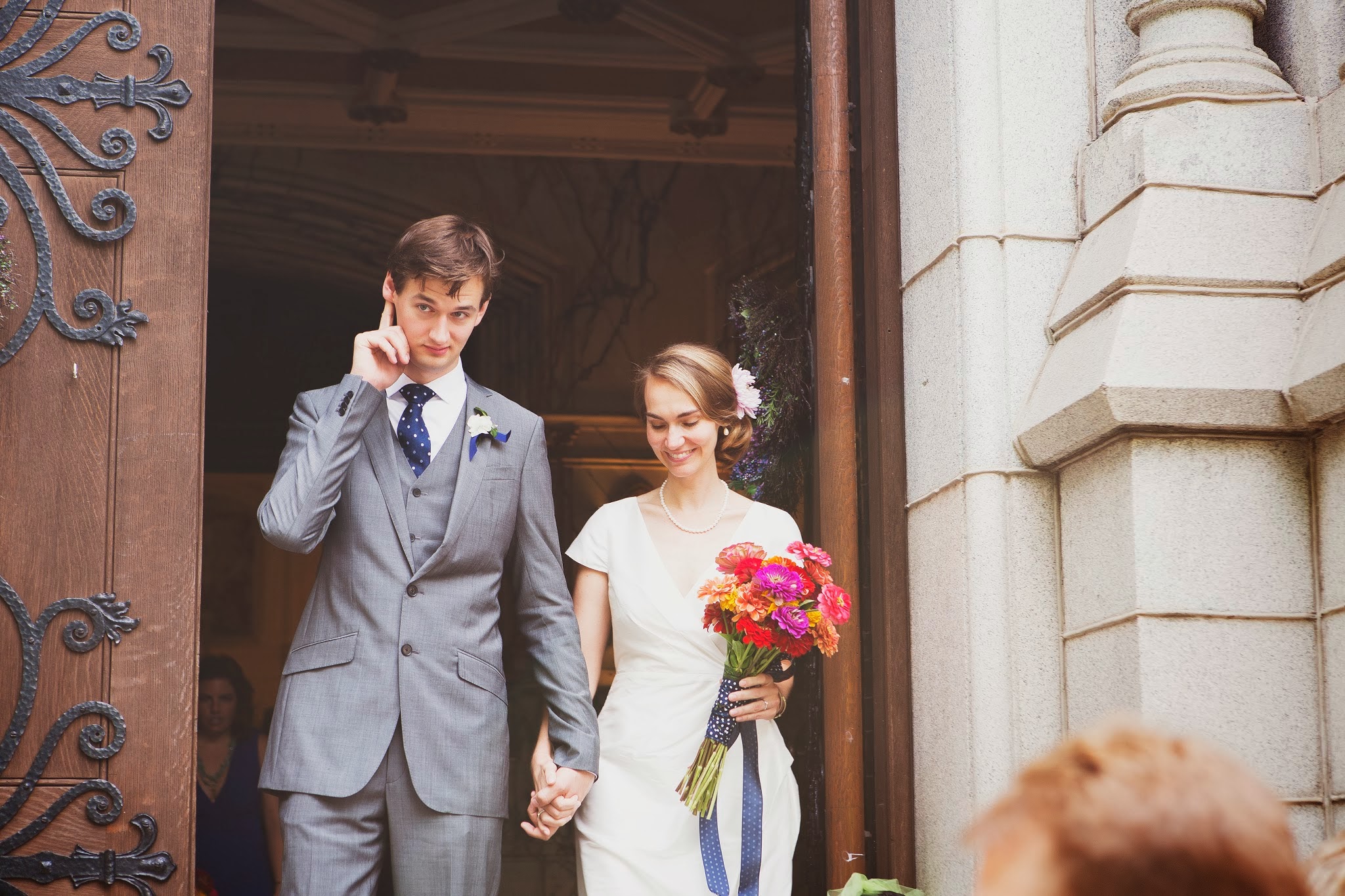 April & Scott's Gorgeous Catholic Church Wedding | A Practical Wedding (13)