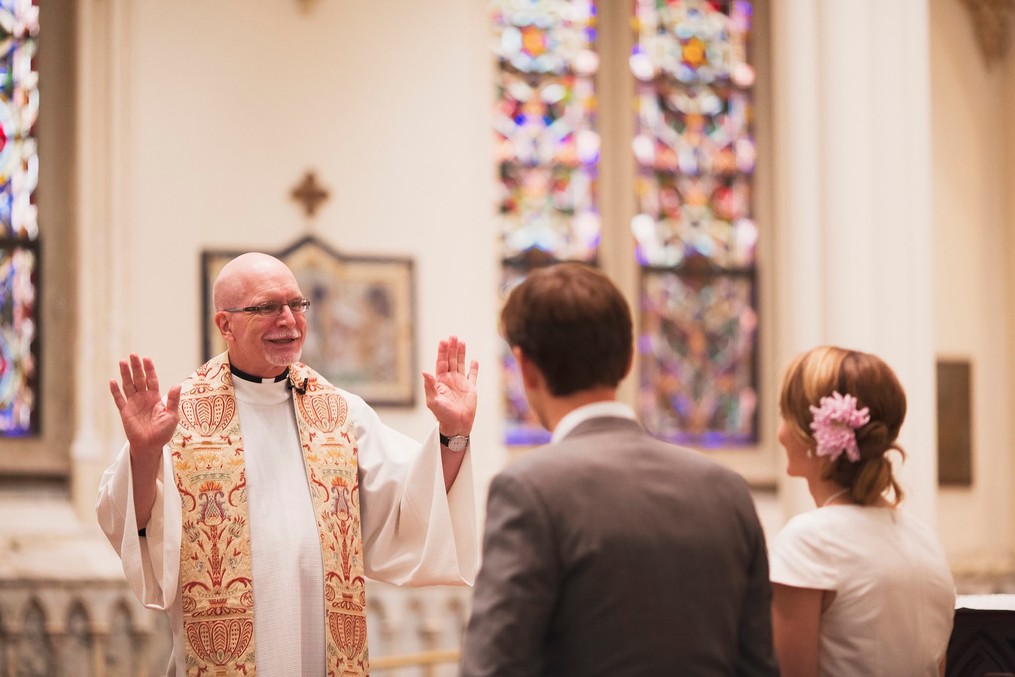 April & Scott's Gorgeous Catholic Church Wedding | A Practical Wedding (8)