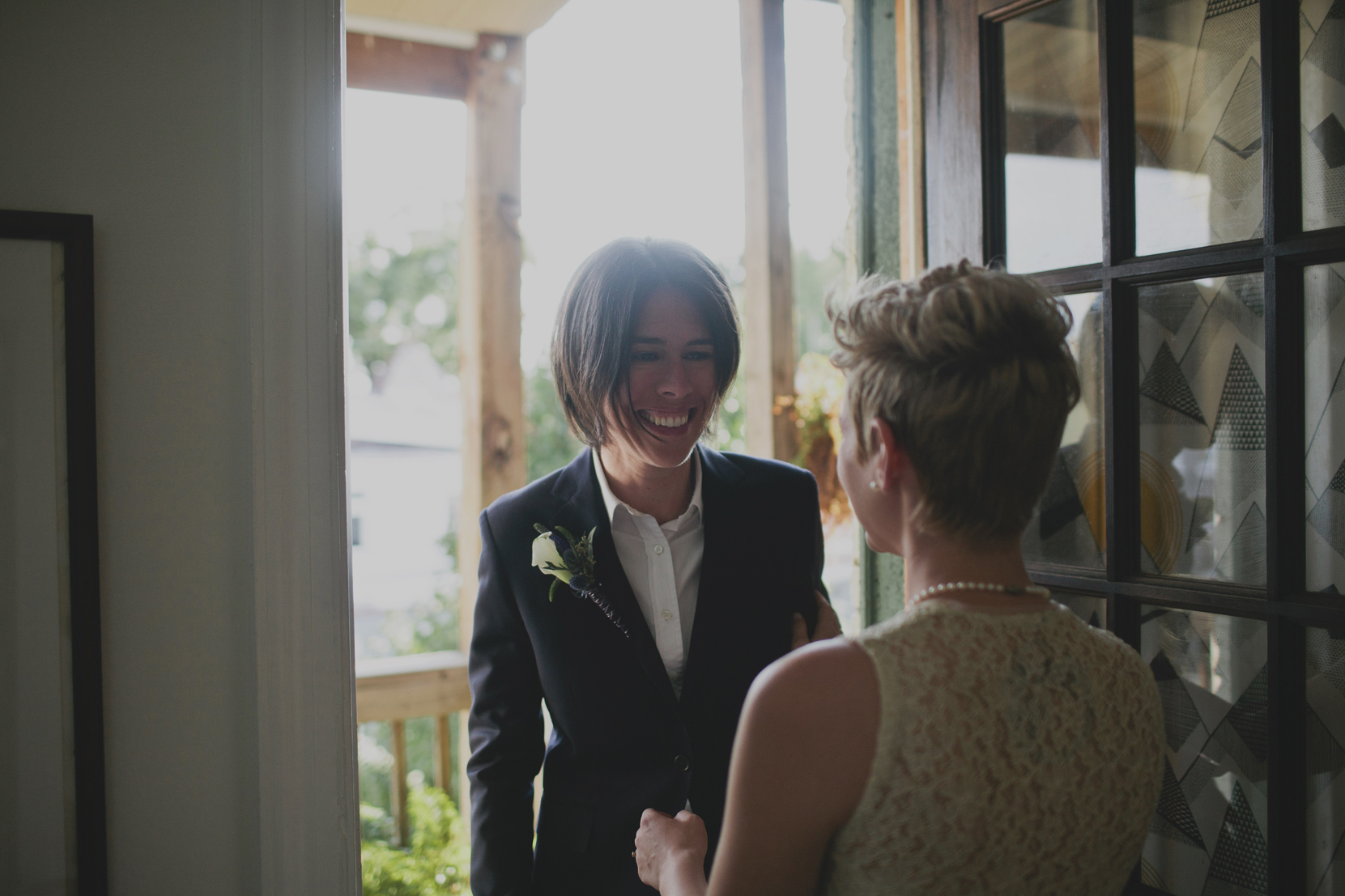 Lesbian Wedding At Home | Sarah Gormley Photography (48)