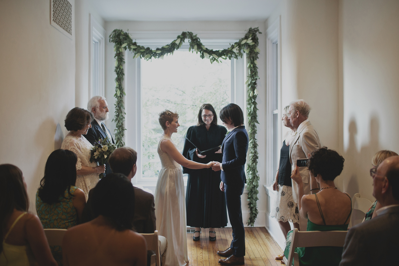 Lesbian Wedding At Home | Sarah Gormley Photography (62)