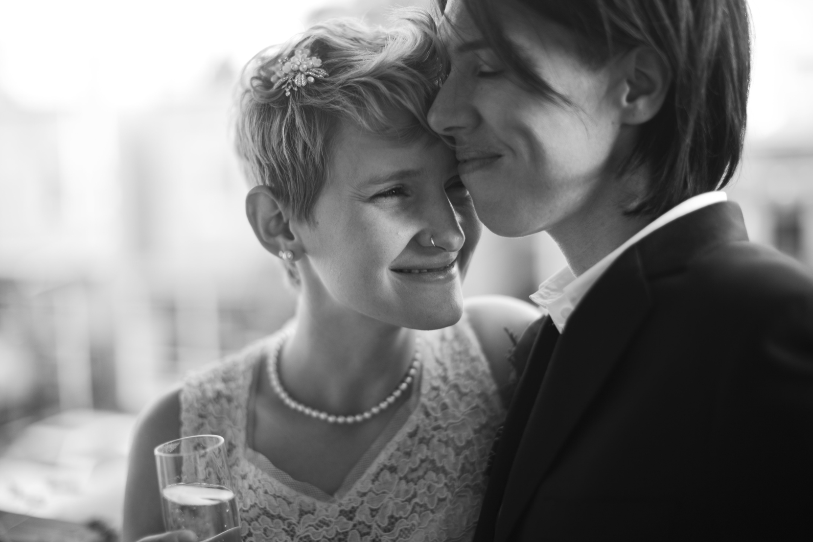 Lesbian Wedding At Home | Sarah Gormley Photography (103)