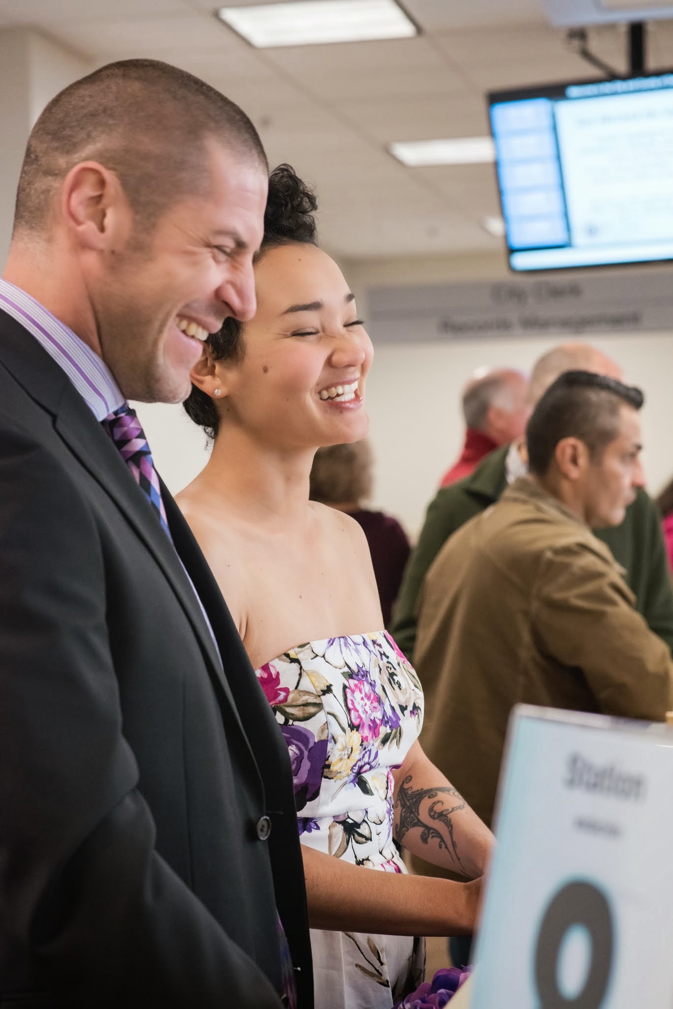 A Colorado City Hall Wedding | APW (19)