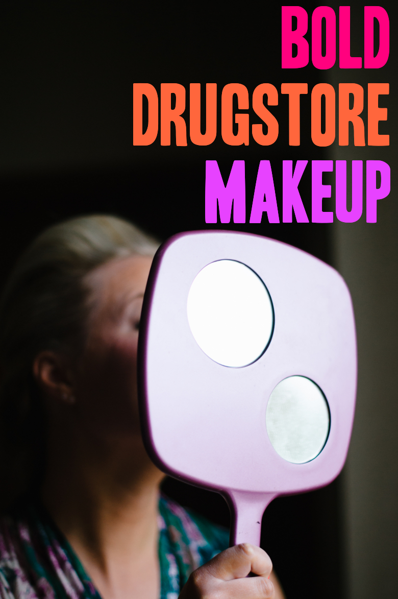 Bold Drugstore Makeup | A Practical Wedding