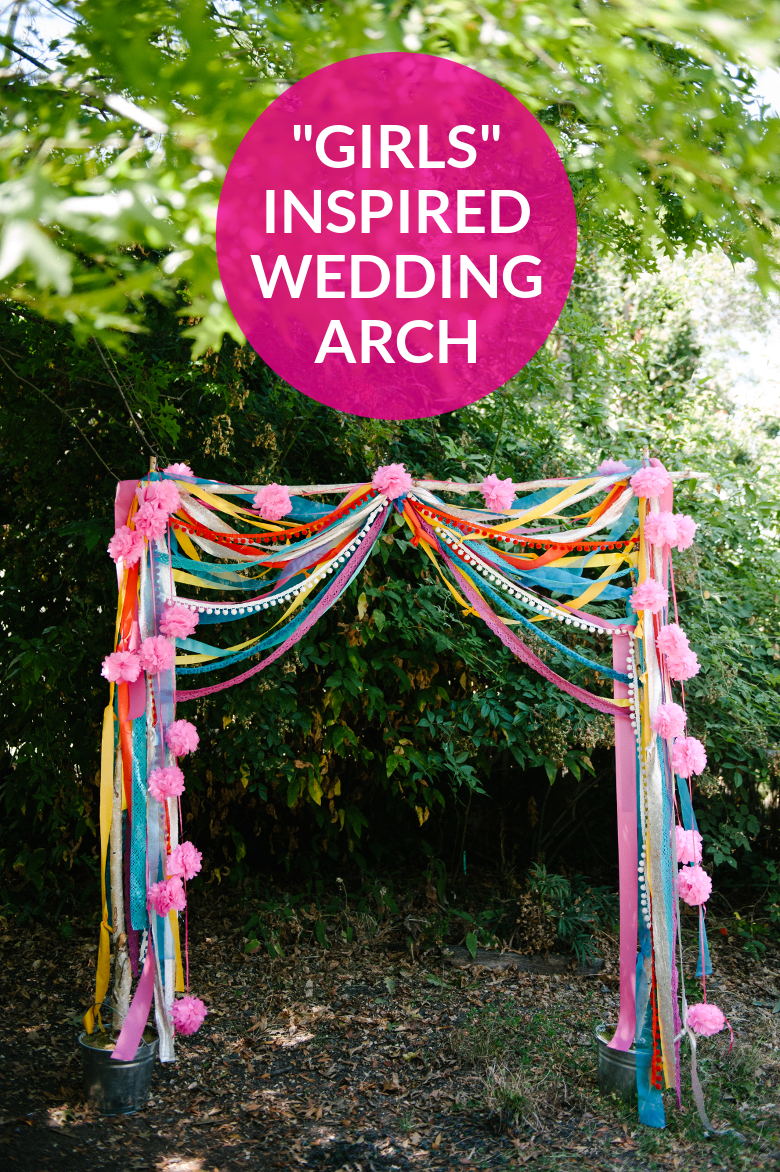 GIRLS INSPIRED WEDDING ARCH | A PRACTICAL WEDDING