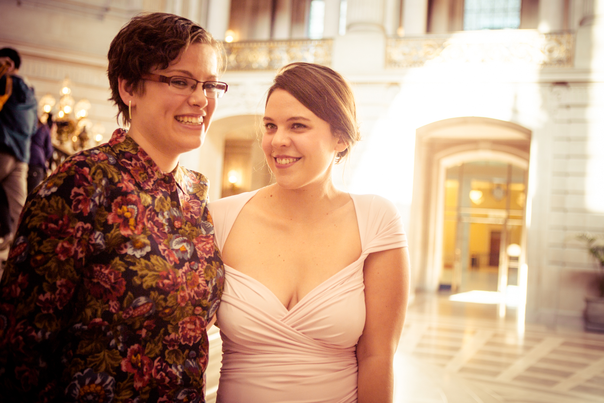 Romantically, Legally Wed At San Francisco City Hall | APW (25)
