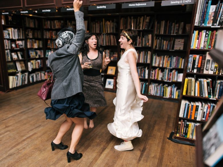 SoHo Bookstore Wedding | A Practical Wedding