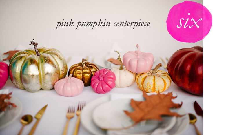 Pink Pumpkin Centerpiece | A Practical Wedding