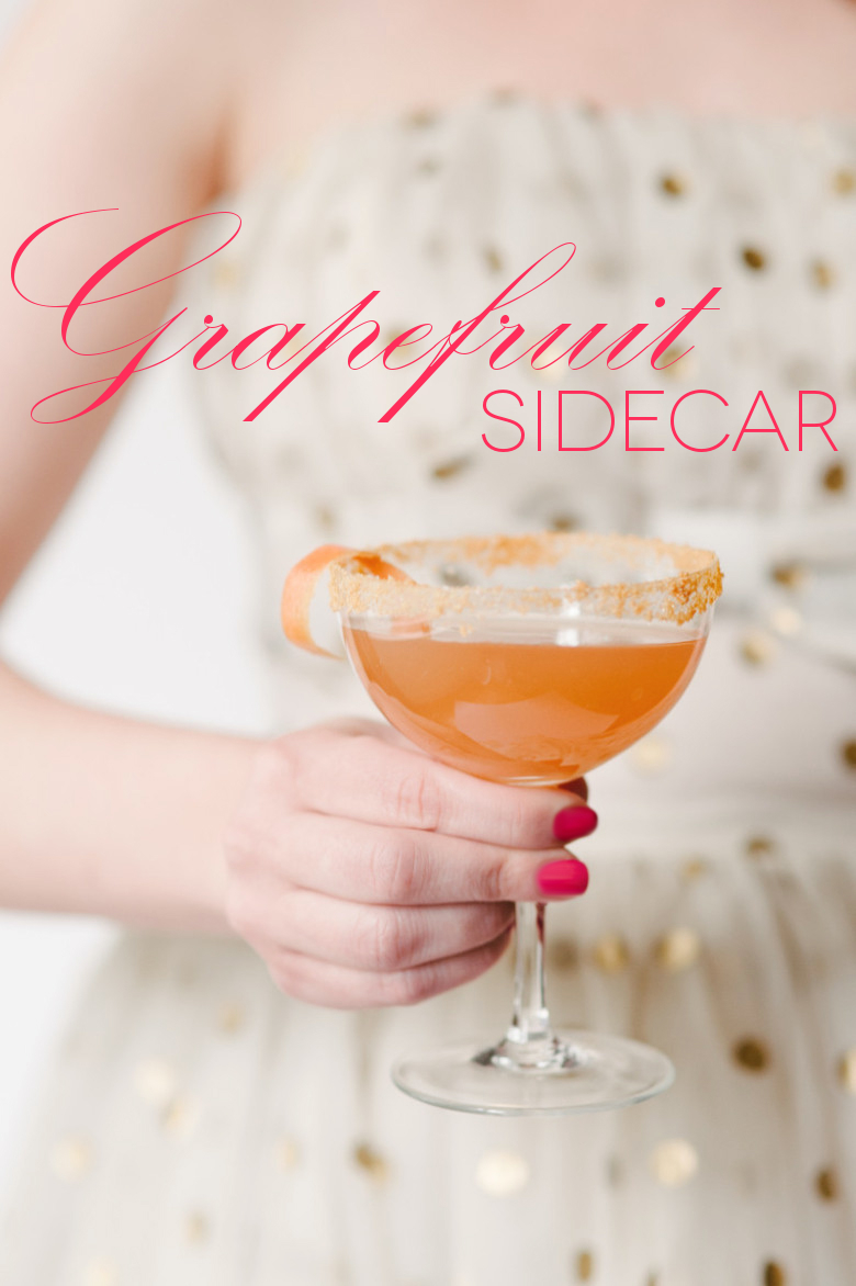 Grapefruit Sidecar Recipe | A Practical Wedding