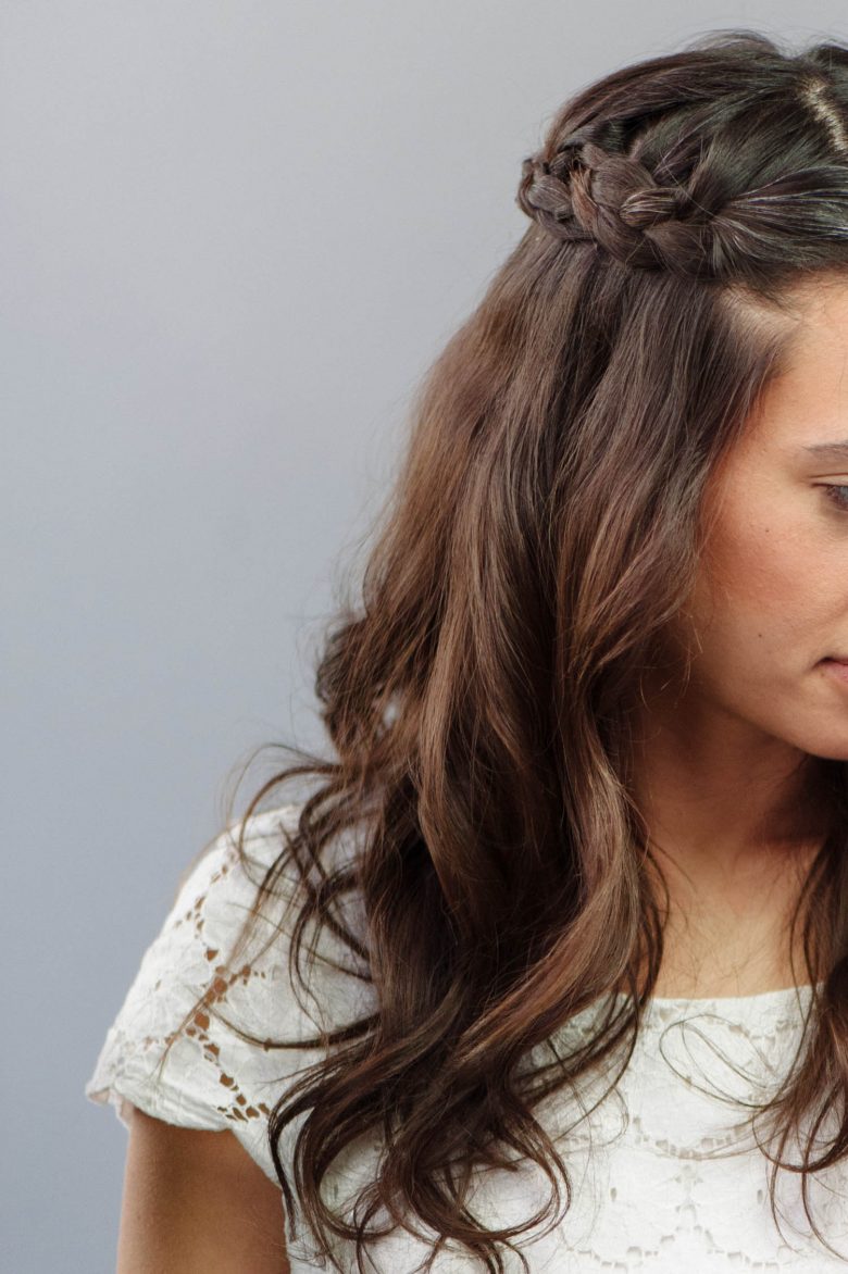 braided wedding hair