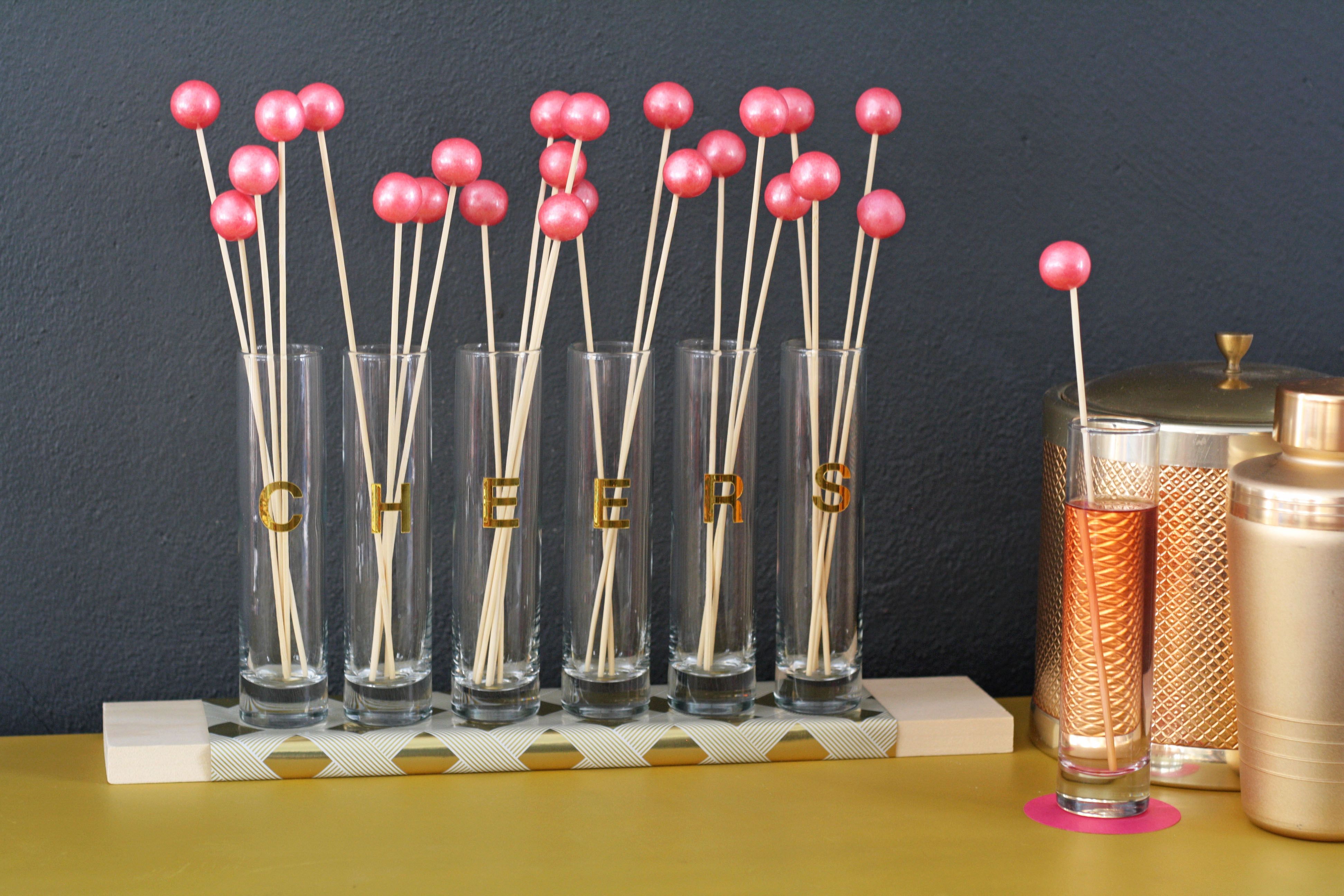 How To DIY Simple Cocktail Stirrers