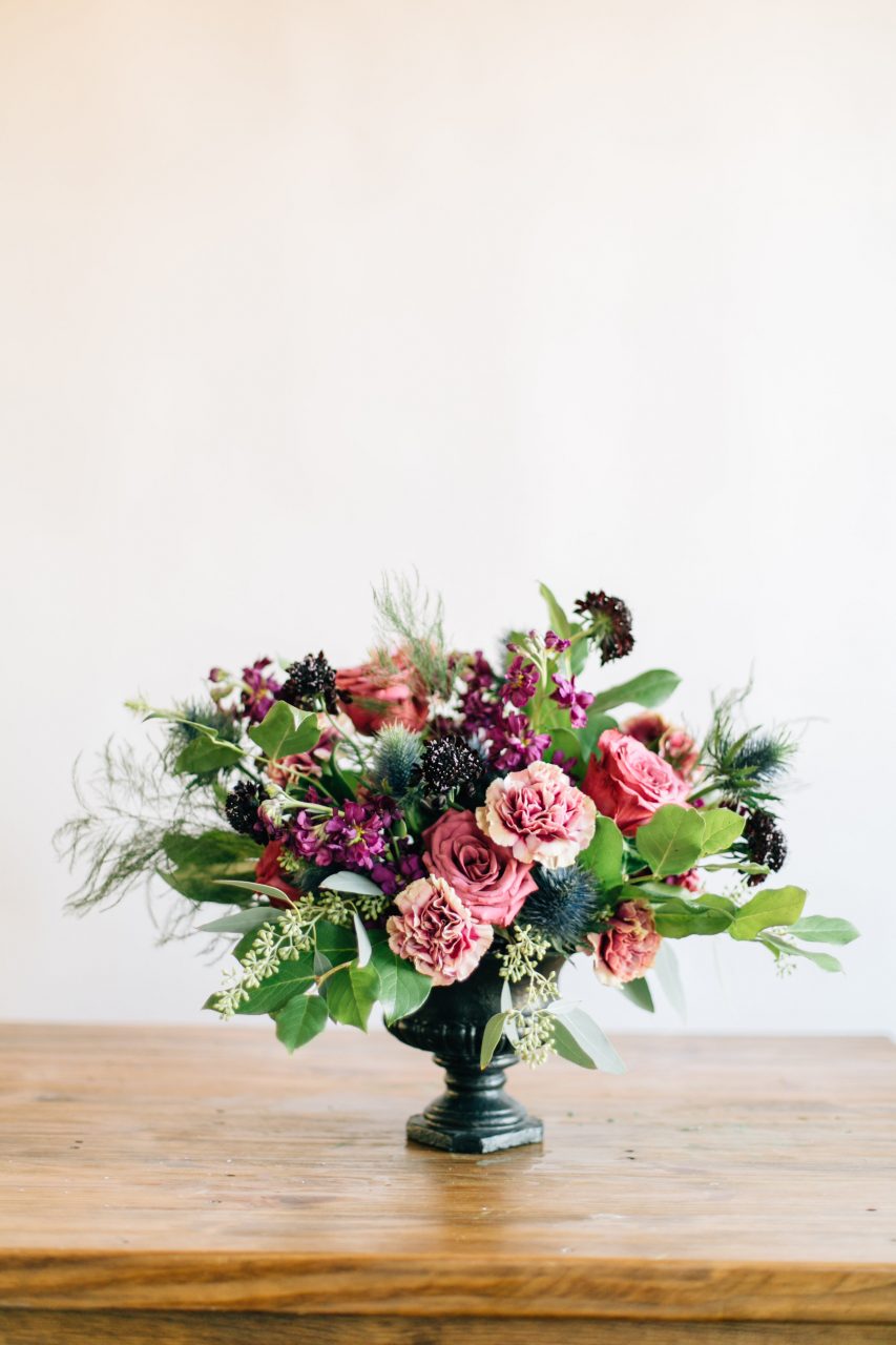 How To DIY a Floral Urn Centerpiece A Practical Wedding
