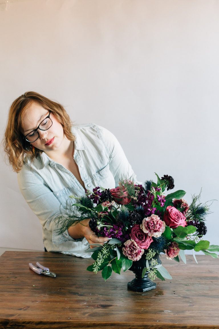 How To DIY a Floral Urn Centerpiece A Practical Wedding