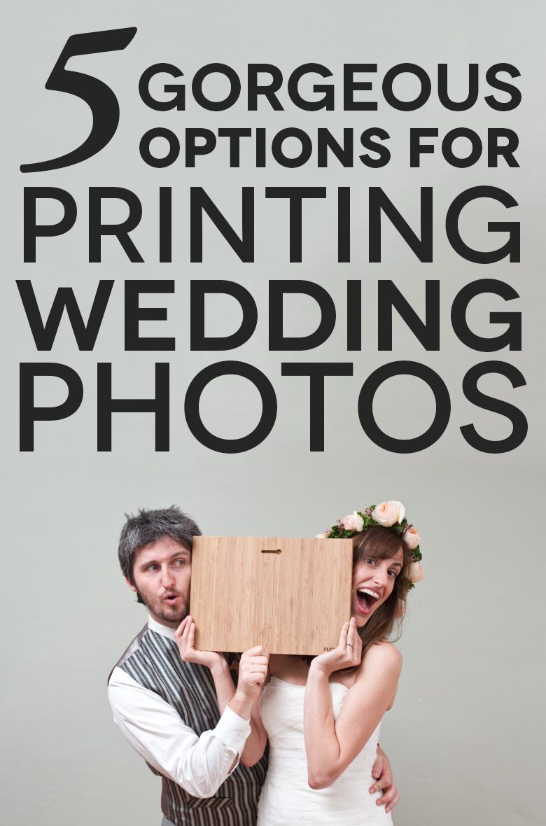printing wedding photos ideas