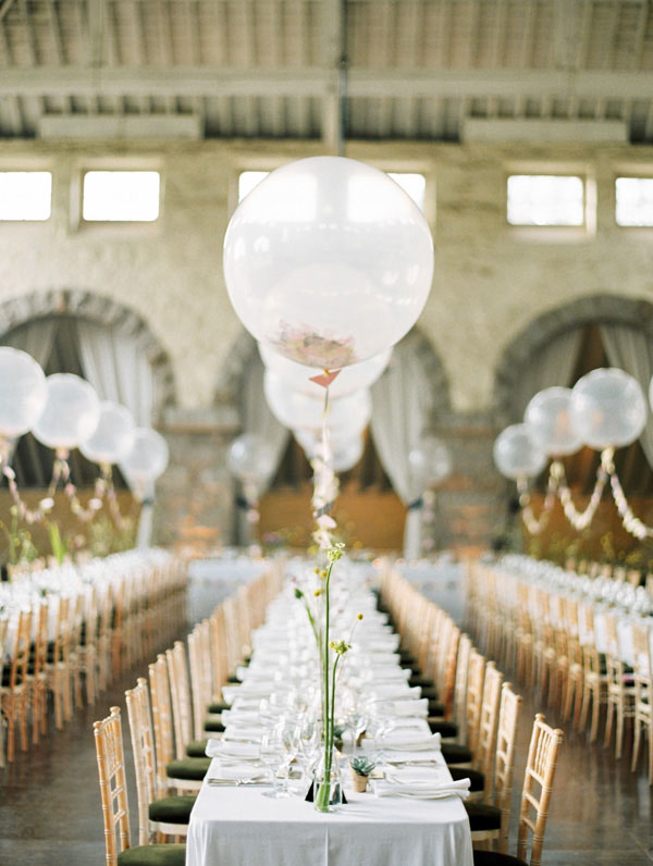 Wedding Helium Balloons Venue Table Decorations White Lavender Party Pack 