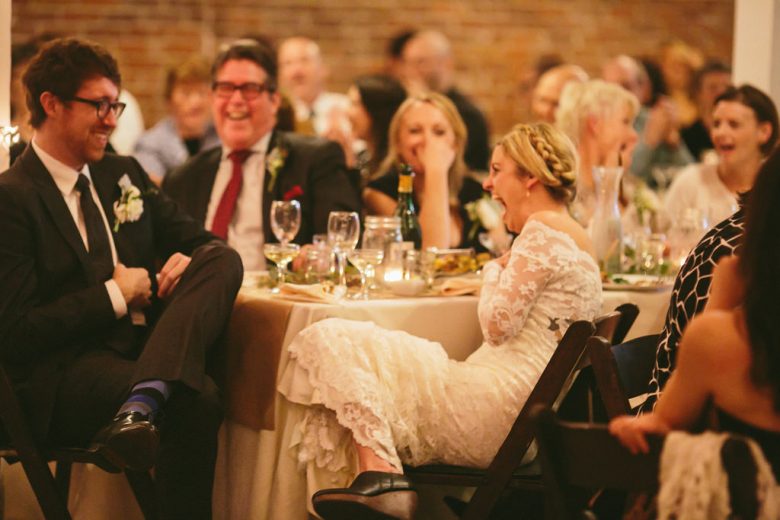 How Everyone Chipped In To Manifest Our Romantic LA Unique Space Wedding