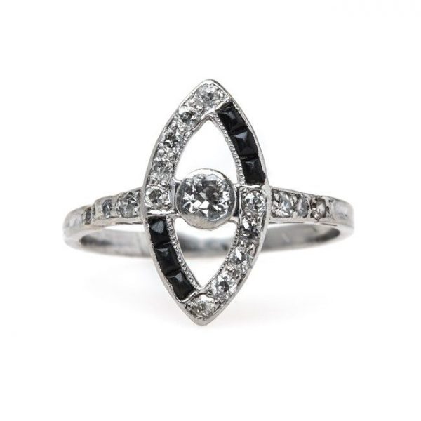 20 Vintage Platinum Engagement Rings for Under 3K A
