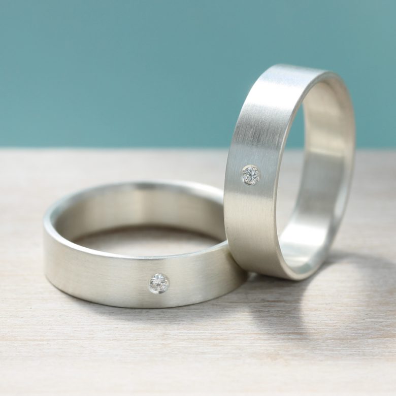 His & His Engagment Rings-1