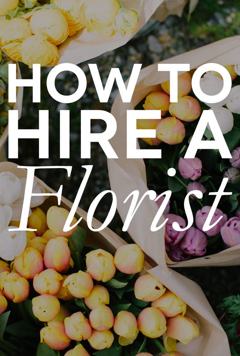 How to Hire a Wedding Florist