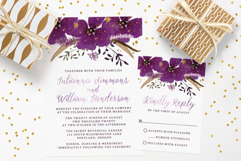 watercolor-violet-flowers-wedding-invitations-by-the-spotted-olive
