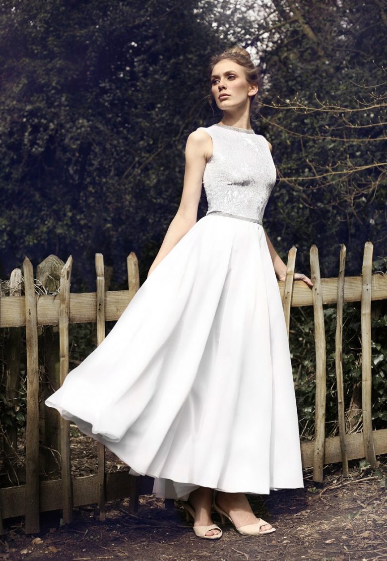 Agnes Mira Rose wedding gown from ASOS | A Practical Wedding