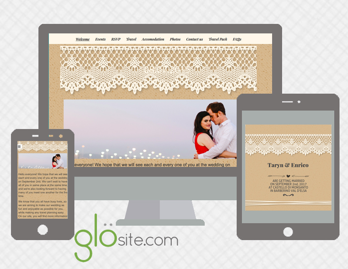 glosite wedding website email wedding invitations lovely