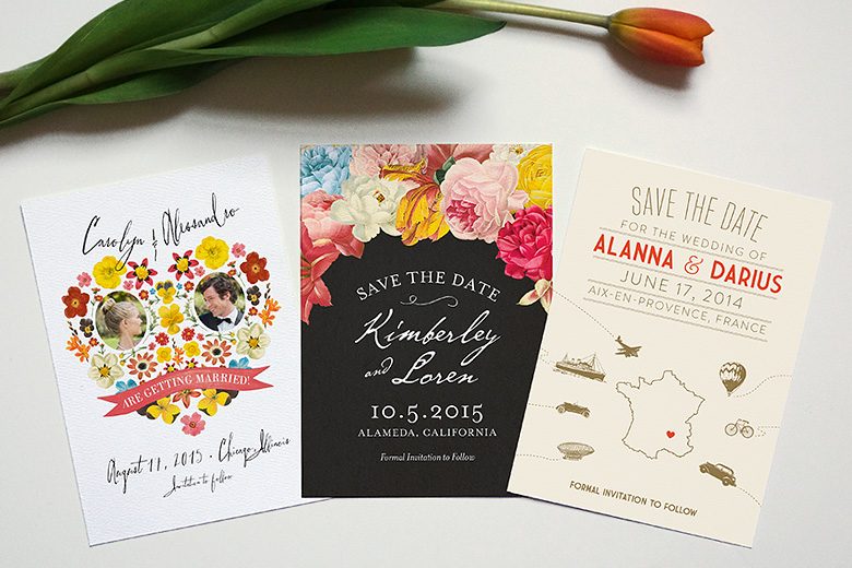 save the date cards from printable press