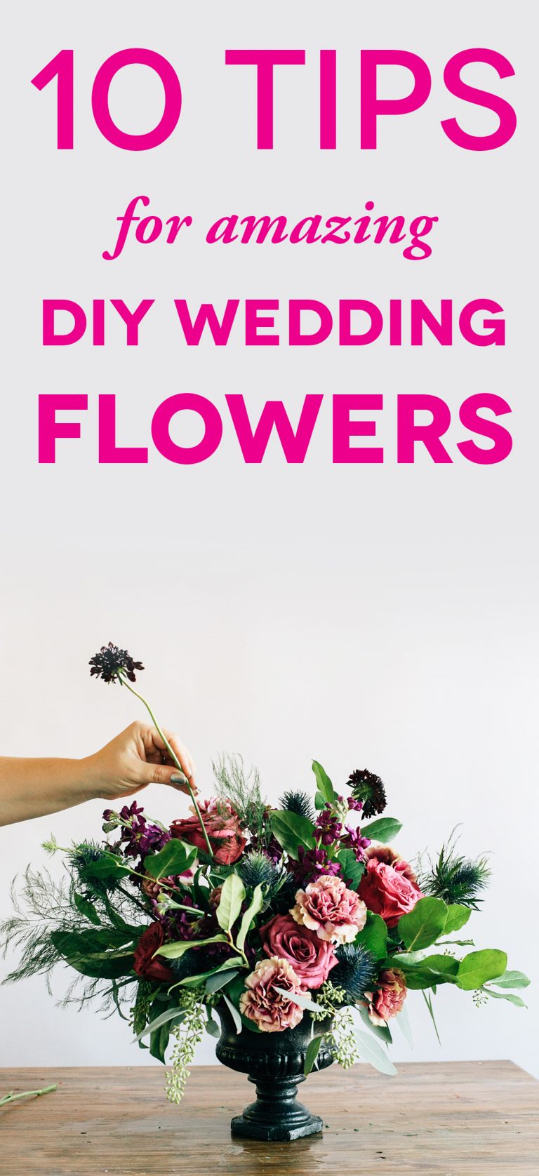 DIY Wedding Flowers 10 Tips To Save You Stress A Practical Wedding