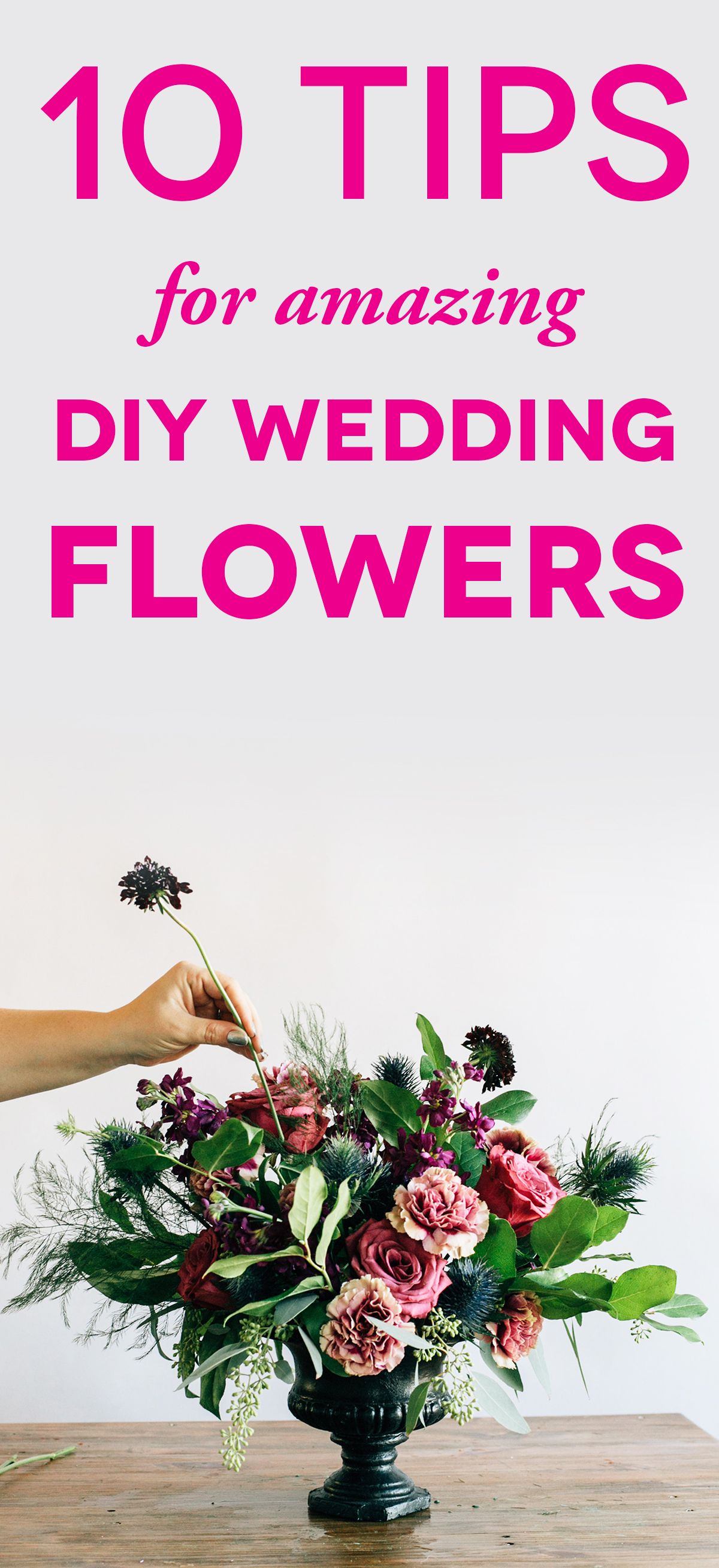 DIY Wedding Flowers 10 Tips To Save You Stress A Practical Wedding