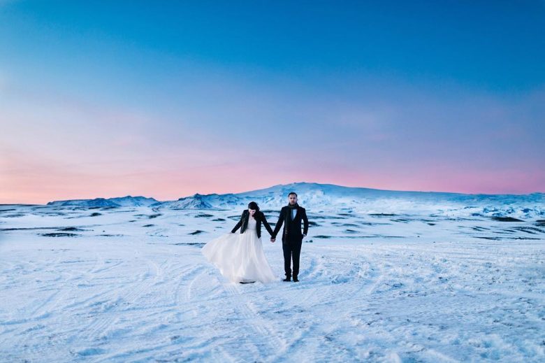 iceland elopement photo