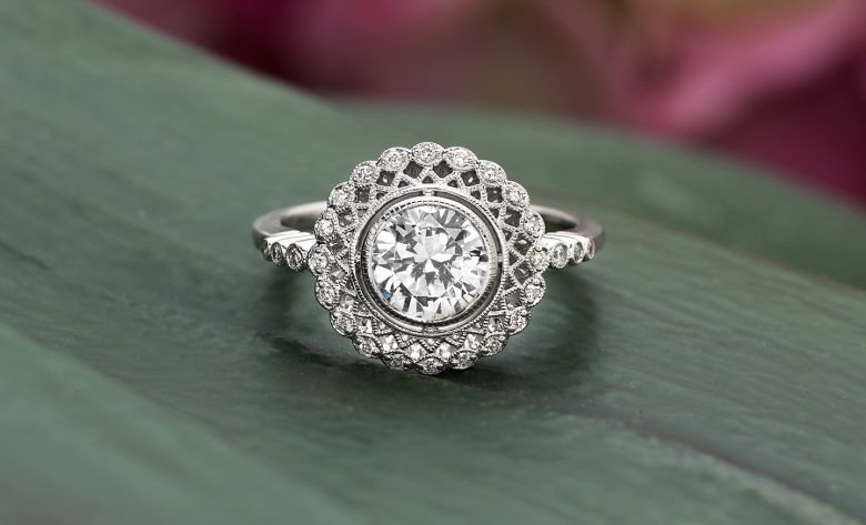 fair trade engagement ring from brilliant earth