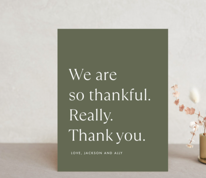 Easy Wedding Thank You Card Wording Templates - Phuket Wedding Planners ...