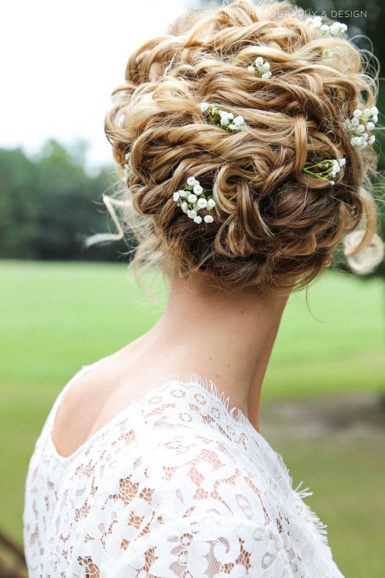 curly hairstyle for wedding