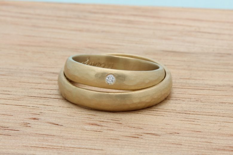 diy wedding rings from with these rings