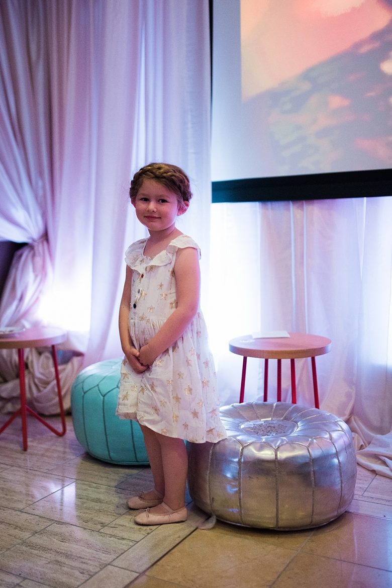 a young girl at the cream event 2017