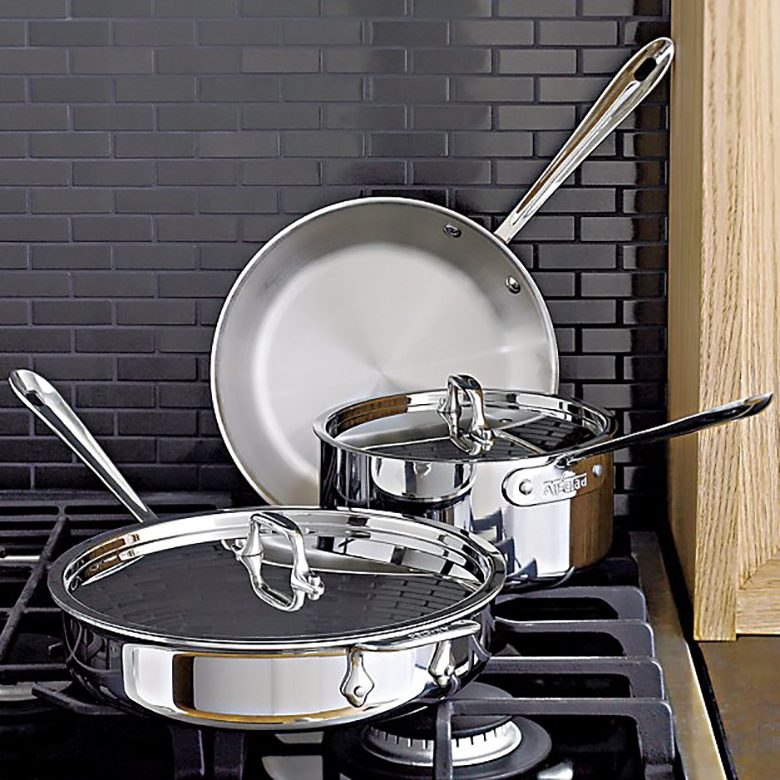 All-Clad Stainless 5-Piece Starter Cookware Set